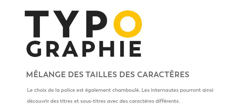 font - Tendances webdesign 2018