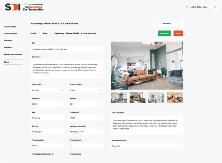Task Board – 1600 - Développement spécifique, l’étude de cas avec SDI Immobilier, une agence immobilière en Alsace