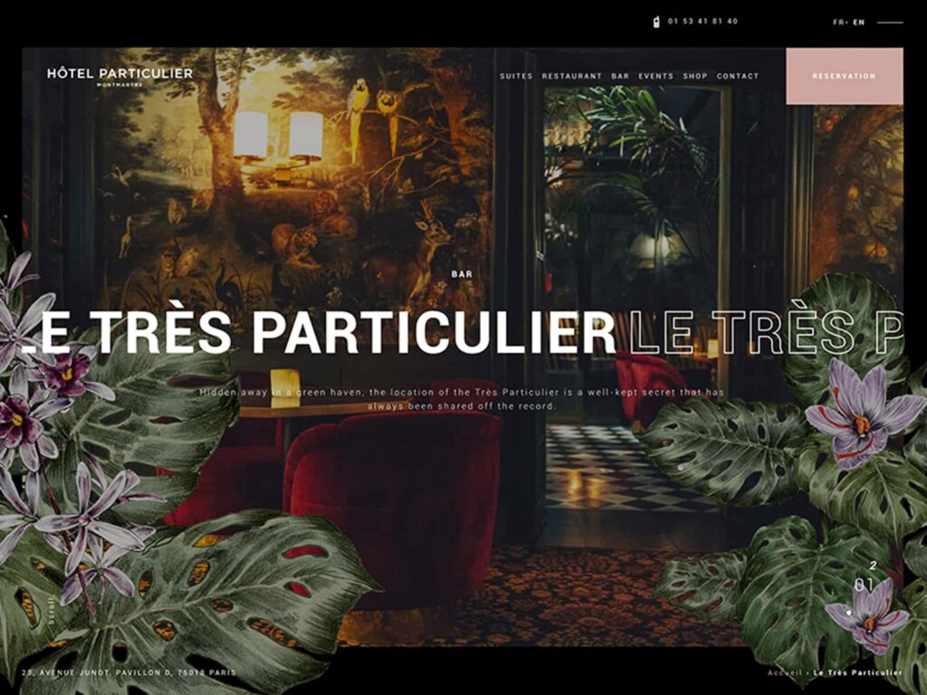 hotel particulier - Pourquoi les hôtels et restaurants de luxe ne peuvent-ils plus se contenter d'un site vitrine classique ?