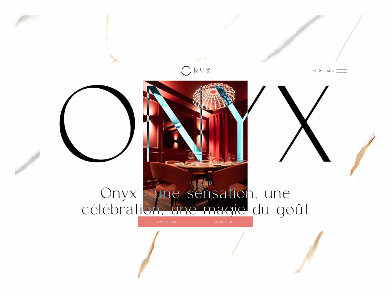 onyx site luxe restaurant - Pourquoi les hôtels et restaurants de luxe ne peuvent-ils plus se contenter d'un site vitrine classique ?
