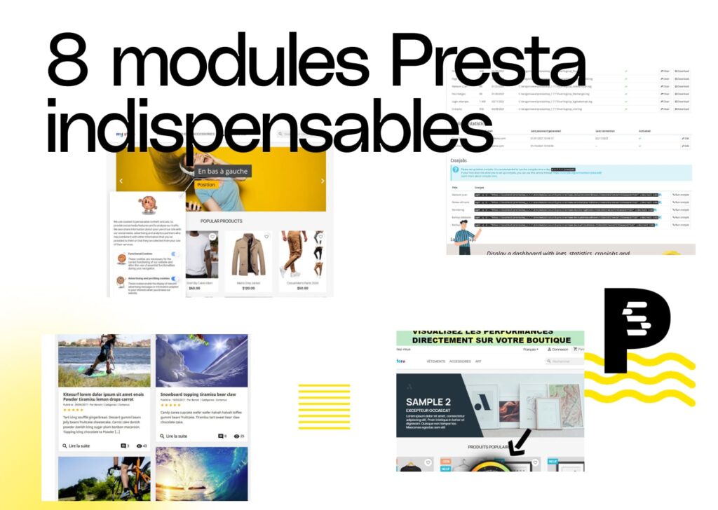 8 modules presta indispensables - Les 8 modules PrestaShop indispensables pour une boutique e-commerce performante