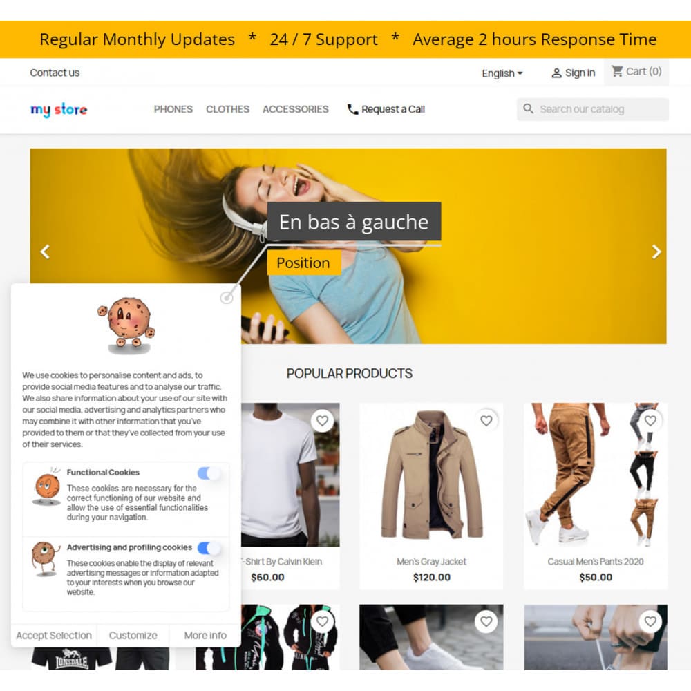 Cookies Loi RGPD - Les 8 modules PrestaShop indispensables pour une boutique e-commerce performante