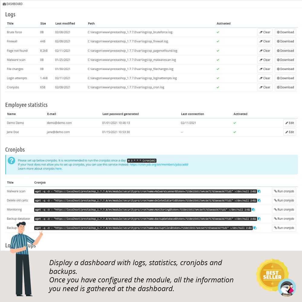 Sécurity pro module Prestashop indispensables