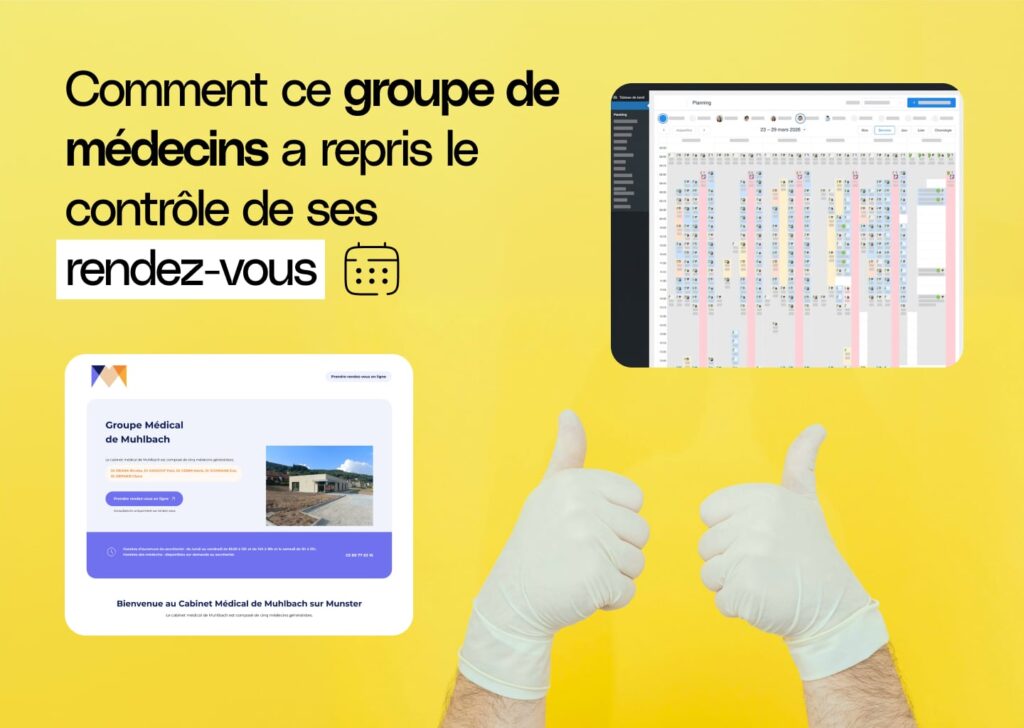 groupe de medecins - Voici comment ce groupe de médecins a repris le contrôle de ses rendez-vous