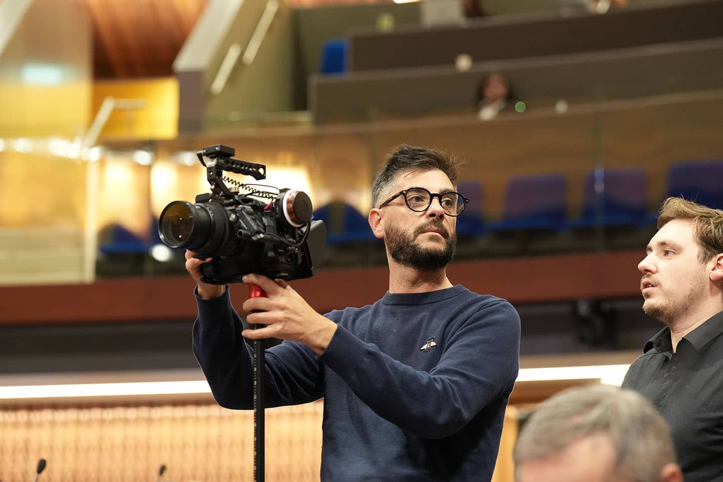 DSC06727 - Captation vidéo en direct, montage live, couverture photo : les coulisses d'un grand évènement institutionnel à Strasbourg