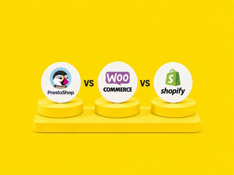 Shopify vs prestashop vs woocommerce - Le comparatif complet PrestaShop vs WooCommerce vs Shopify (édition 2026)