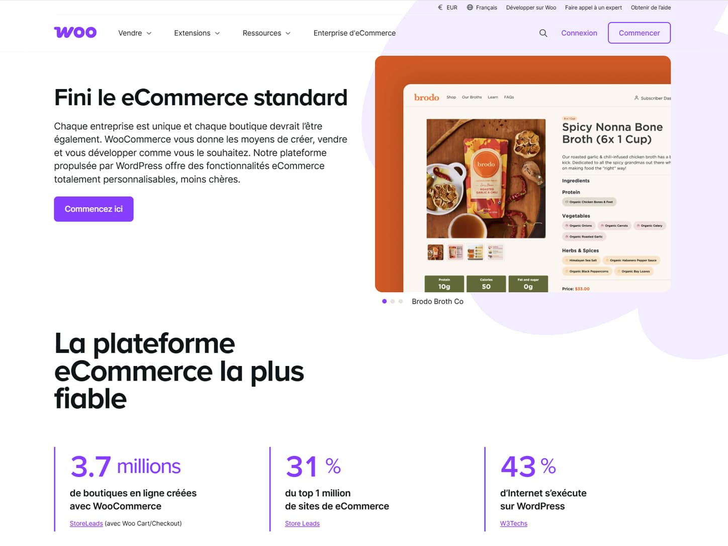 ecommerce woocommerce agence web